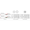 FST800-502A 4-20mA 0-10V 0.5-4.5V 0-5V Transmisor de presión para refrigerador de refrigeración